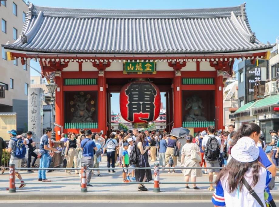Appartamento 203 Oshiage Sta 3Mins Walk! Wi-Fi Elevator 4Pax Tokyo Esterno foto