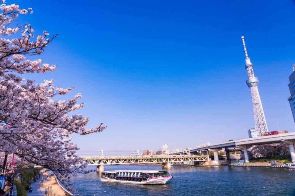 Appartamento 203 Oshiage Sta 3Mins Walk! Wi-Fi Elevator 4Pax Tokyo Esterno foto