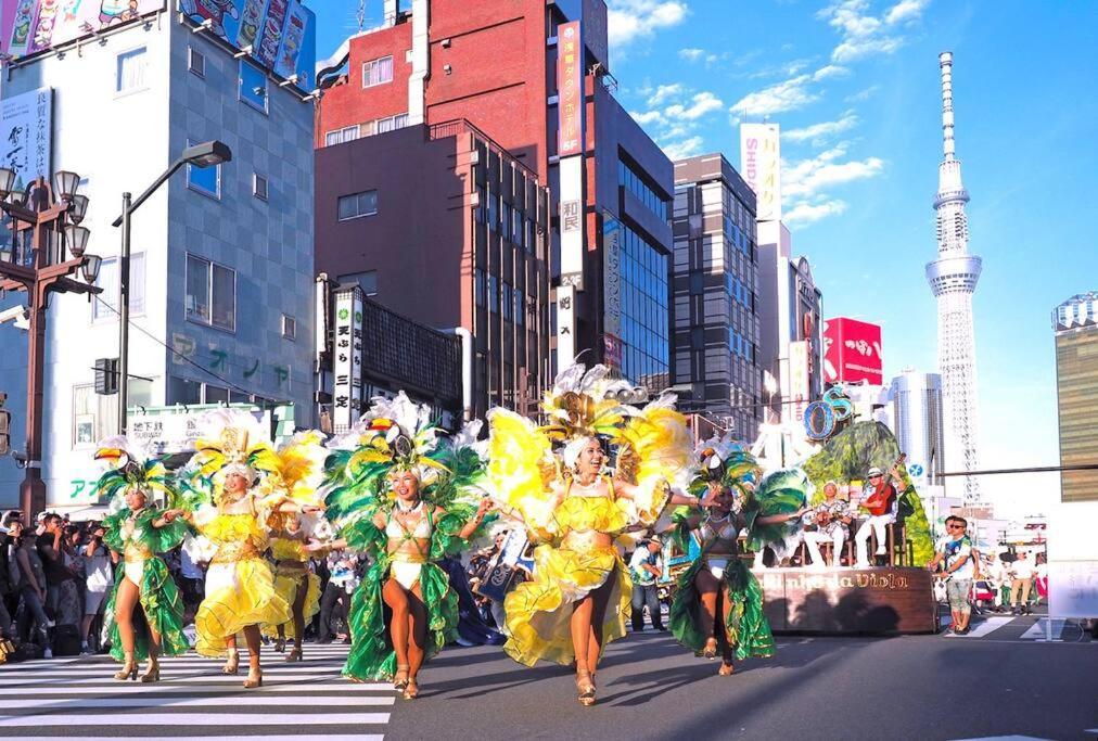 Appartamento 203 Oshiage Sta 3Mins Walk! Wi-Fi Elevator 4Pax Tokyo Esterno foto