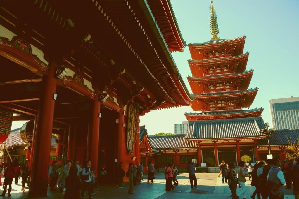 Appartamento 203 Oshiage Sta 3Mins Walk! Wi-Fi Elevator 4Pax Tokyo Esterno foto